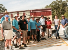 2018.03.04 - Rotary Lodge Working Bee - group photo