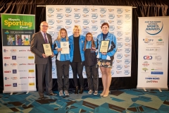 Senior Team of the Year - Hastings Valley Netball Association Open Representative Team. Presented by Justin Levido, Donovan Oates Hannaford. Senior Team of the Year - Hastings Valley Netball Association Open Representative Team. Presented by Justin Levido, Donovan Oates Hannaford.