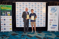 Junior Sportsperson of the Year (High School) - Bradley Paterson. Presented by Justin Levido, Donovan Oates Hannaford Junior Sportsperson of the Year (High School) - Bradley Paterson. Presented by Justin Levido, Donovan Oates Hannaford