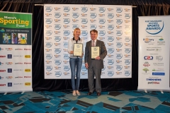 Excellence in Sporting Achievements - Shania Madden. Presented by Robert Ward, Greemeadows Health Centre Excellence in Sporting Achievements - Shania Madden. Presented by Robert Ward, Greemeadows Health Centre