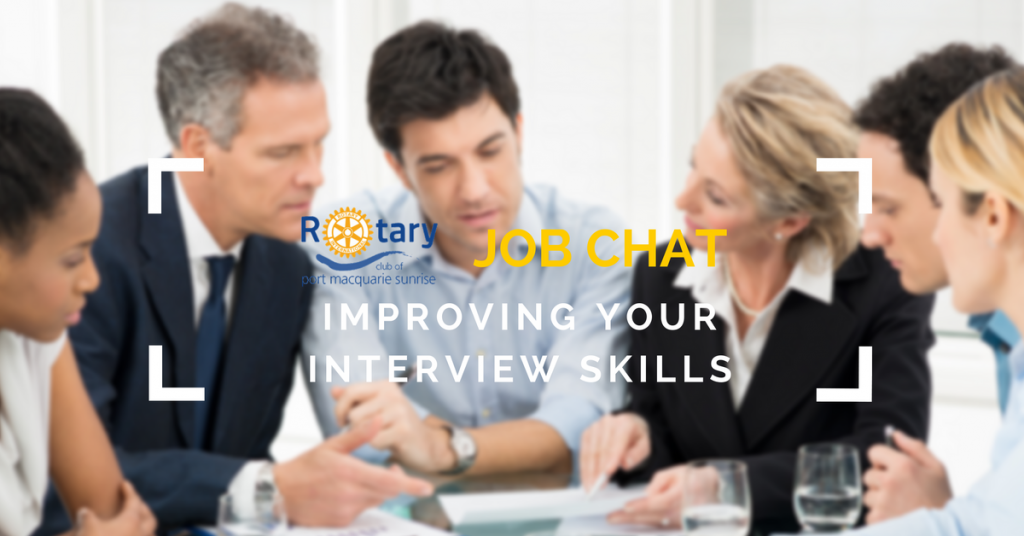 rotaryjobchat1 Rotary Club of Port Macquarie Sunrise, Port